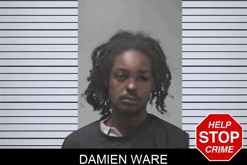 Damien Ware mugshot