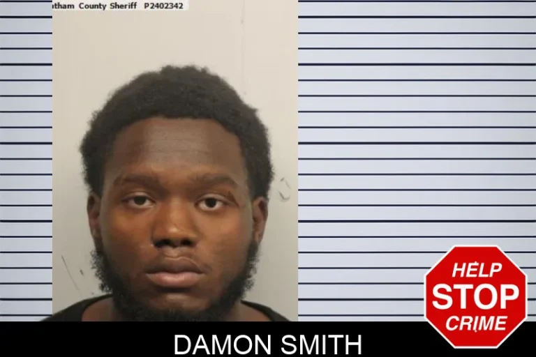 Damon Smith mugshot – Chatham County , Georgia Damon Smith