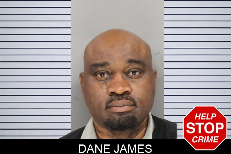 Dane James mugshot