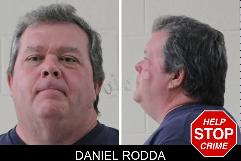 Daniel Rodda Mugshots