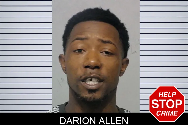 Darion Allen mugshot