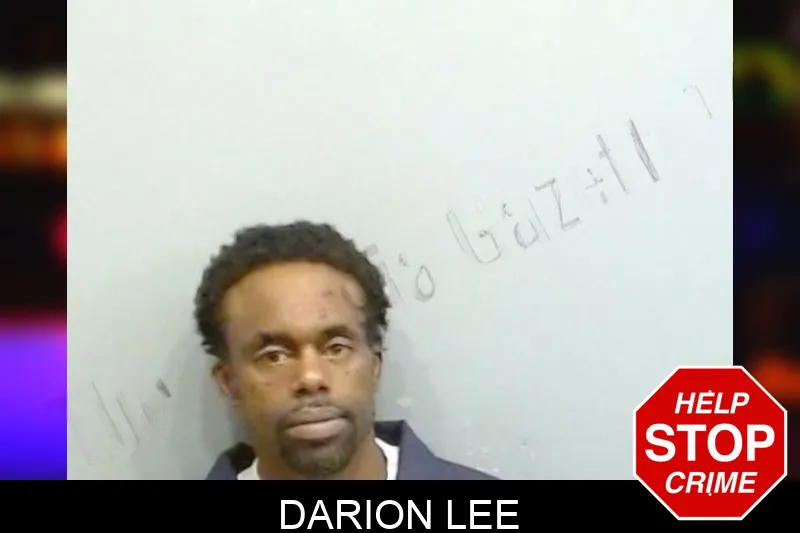 Darion Lee mugshot