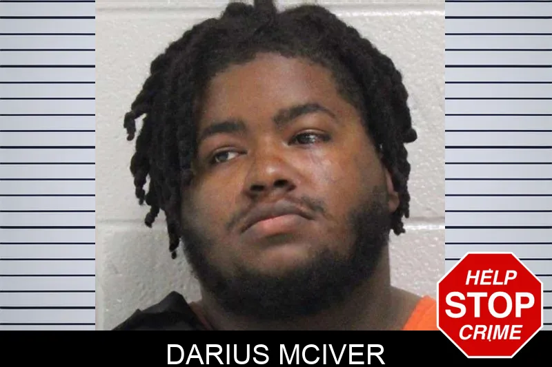 Darius McIver mugshot