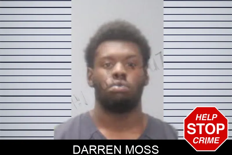 Darren Moss mugshot