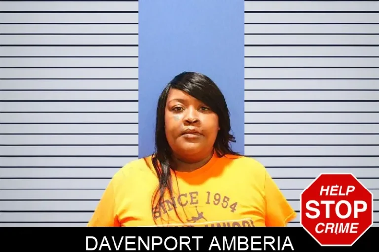Davenport Amberia mugshot – Troup County , Georgia Davenport Amberia