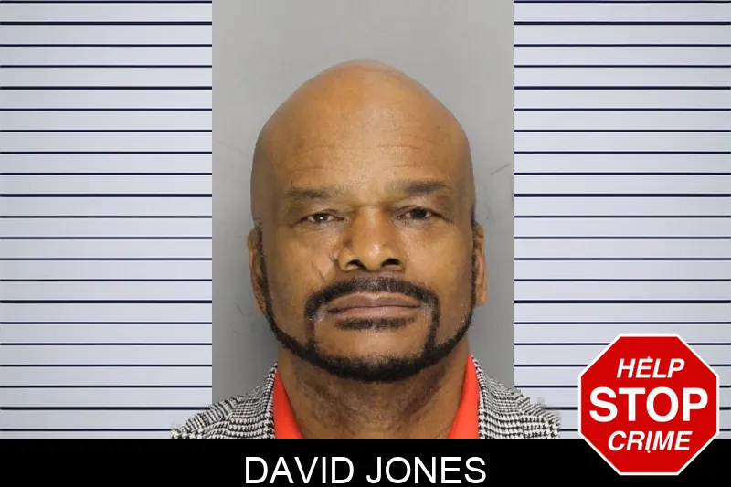 David Jones mugshot