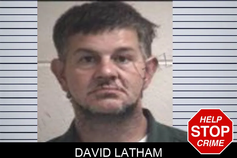 David Latham mugshot