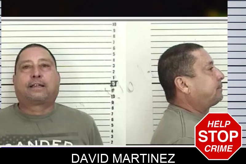David Martinez mugshot
