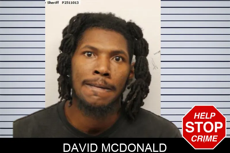 David McDonald Mugshots