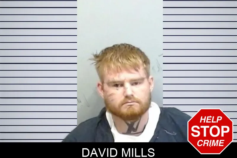 David Mills mugshot