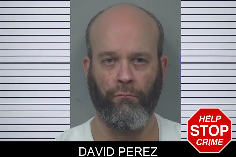 David Perez mugshot