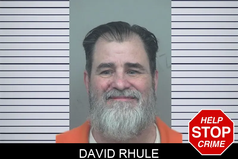 David Rhule mugshot