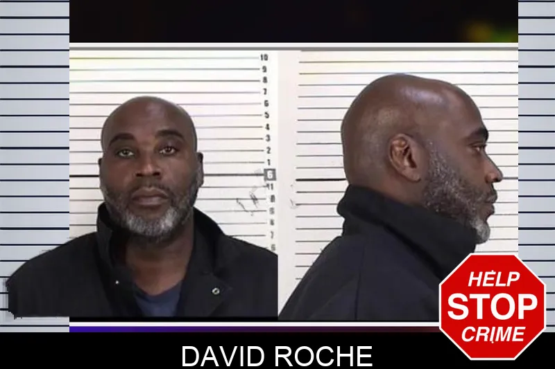 David Roche mugshot