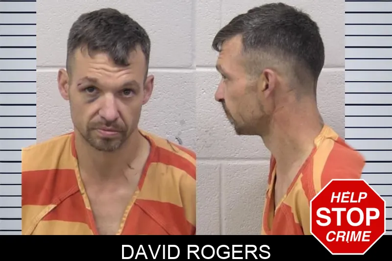 David Rogers mugshot