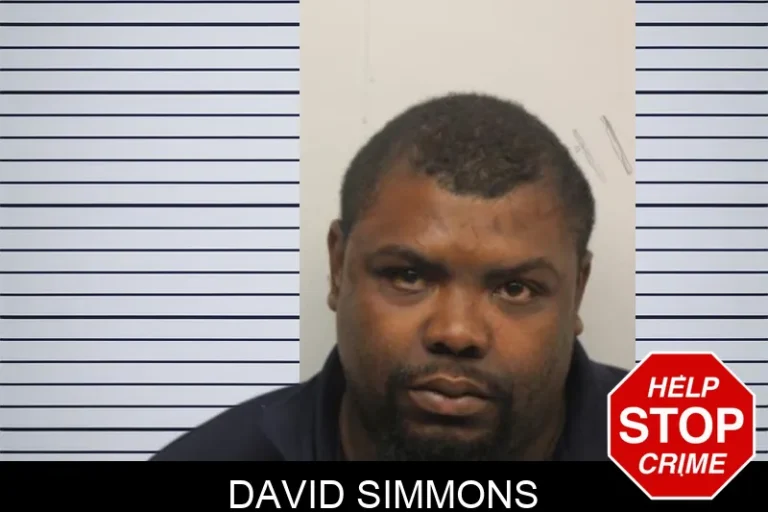 David Simmons mugshot – Chatham County , Georgia David Simmons