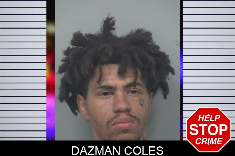 Dazman Coles Mugshots