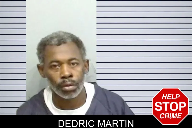 Dedric Martin mugshot