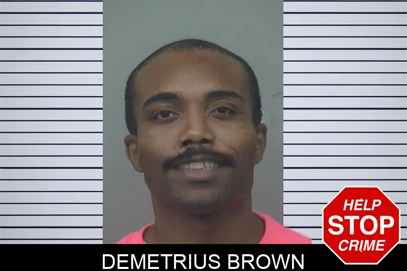 Demetrius Brown mugshot