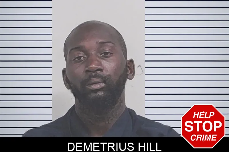 Demetrius Hill mugshot