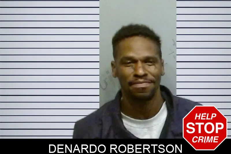 Denardo Robertson mugshot