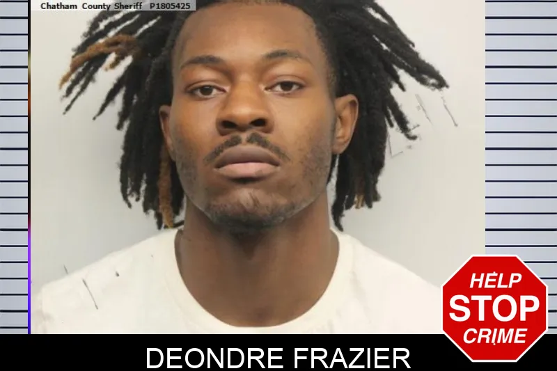 Deondre Frazier mugshot