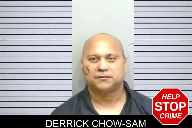 Derrick Chow-Sam mugshot