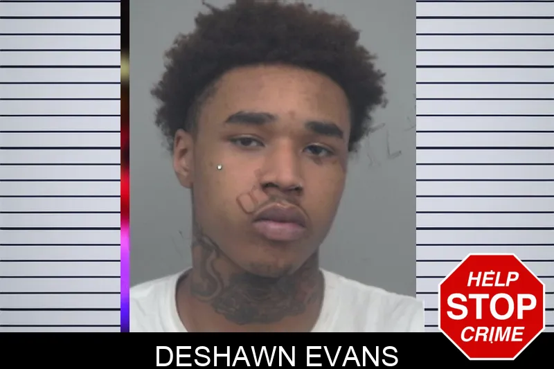 Deshawn Evans mugshot