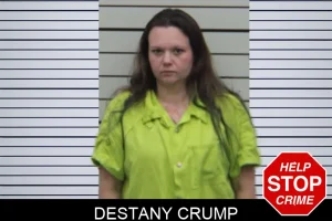 Destany Crump mugshot