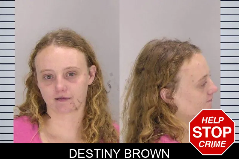Destiny Brown mugshot