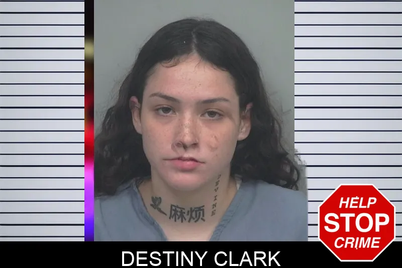 Destiny Clark mugshot