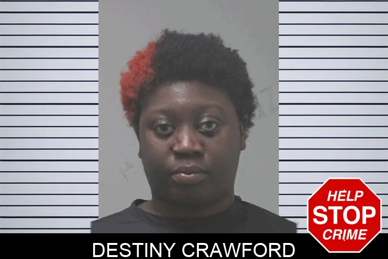Destiny Crawford mugshot