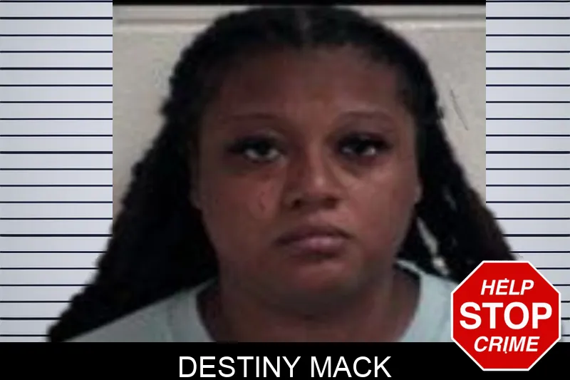 Destiny Mack mugshot