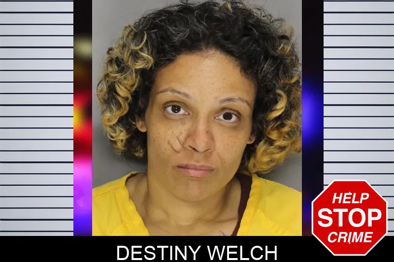 Destiny Welch mugshot