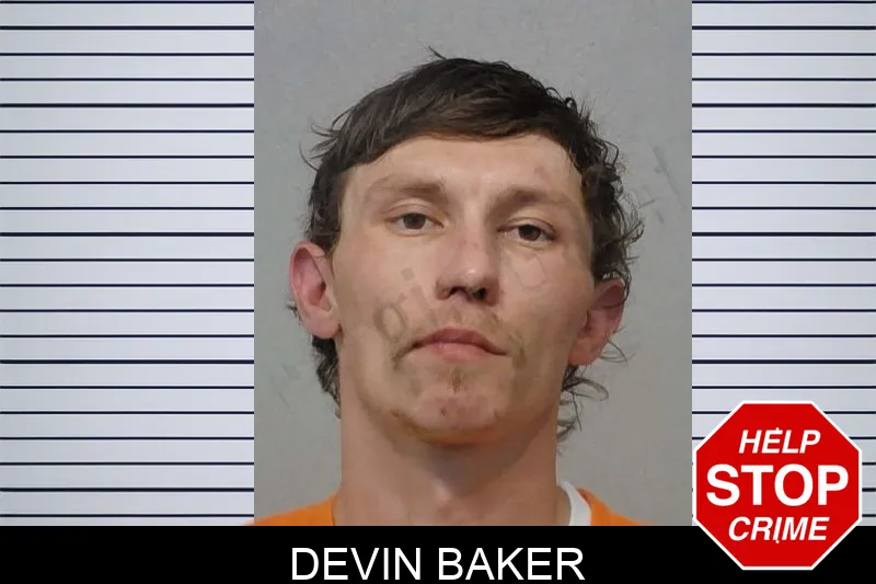Devin Baker mugshot