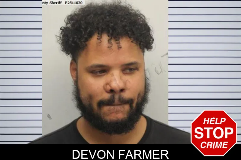 Devon Farmer mugshot