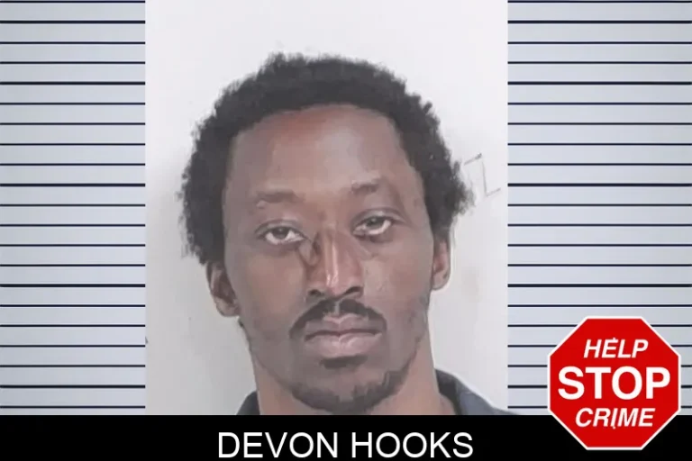 Devon Hooks mugshot – Lowndes County , Georgia Devon Hooks