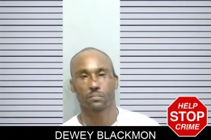 Dewey Blackmon mugshot