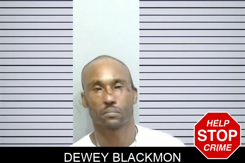 Dewey Blackmon mugshot