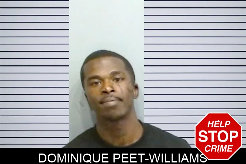 Dominique Peet-Williams mugshot