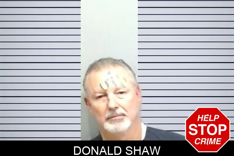 Donald Shaw mugshot