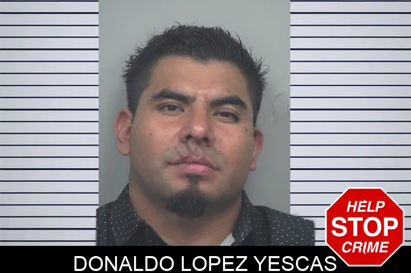 Donaldo Lopez Yescas mugshot