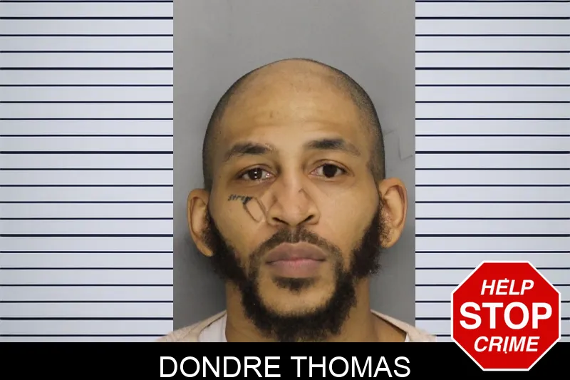 Dondre Thomas mugshot