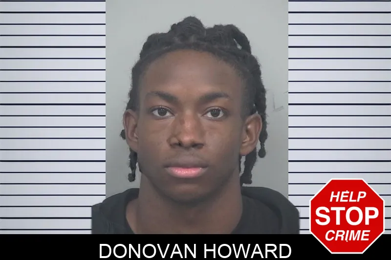 Donovan Howard mugshot