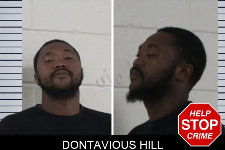 Dontavious Hill mugshot – Houston County , Georgia Dontavious Hill