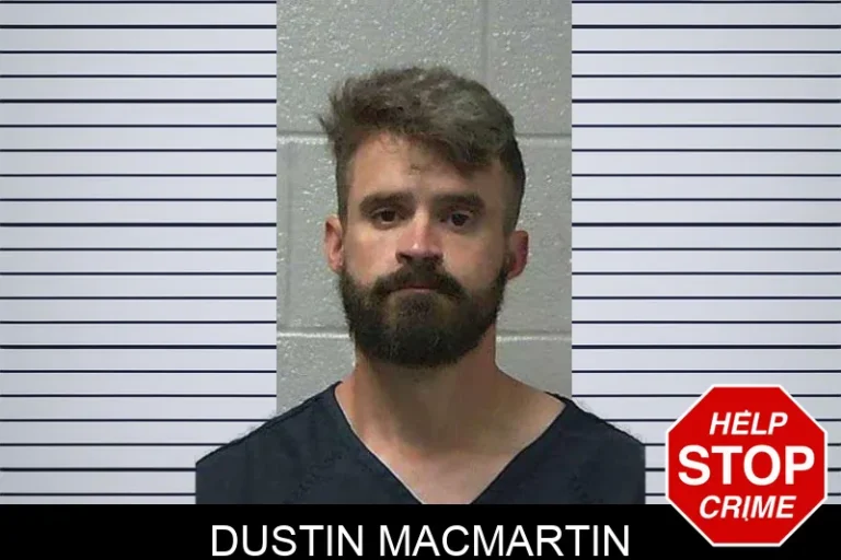 Dustin MacMartin mugshot – Gilmer County , Georgia Dustin MacMartin