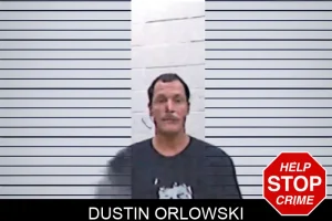 Dustin Orlowski mugshot