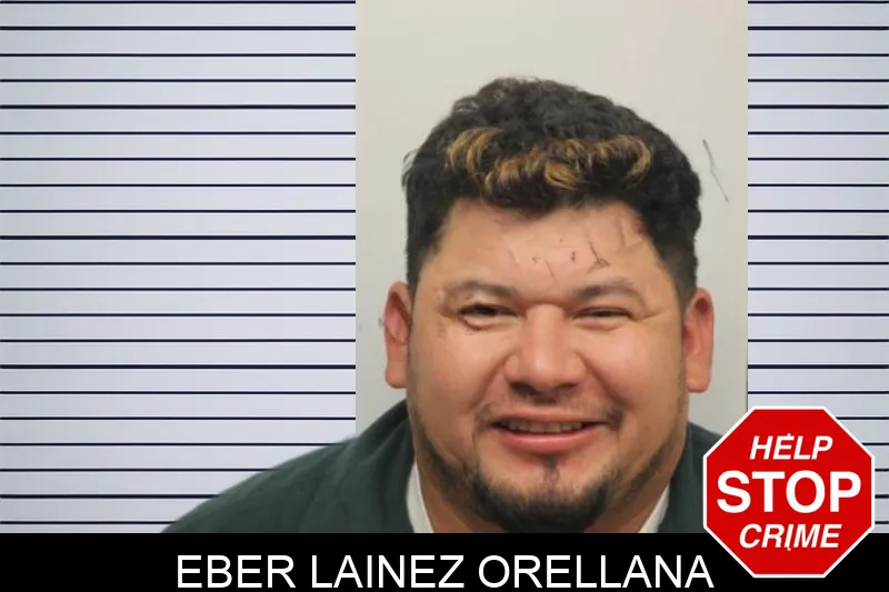 Eber Lainez Orellana mugshot