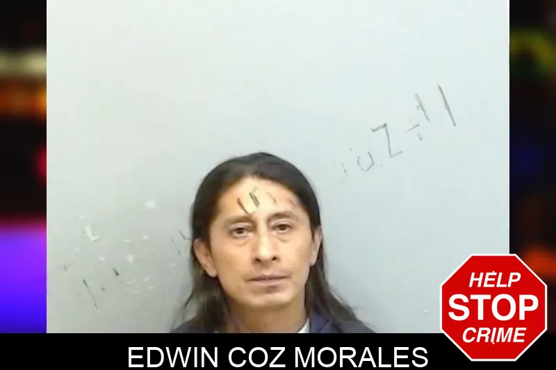 Edwin Coz Morales mugshot