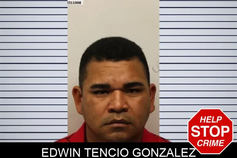 Edwin Tencio Gonzalez mugshot – Chatham County , Georgia Edwin Tencio Gonzalez