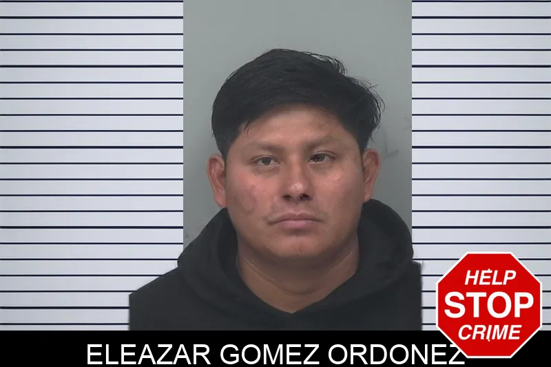 Eleazar Gomez Ordonez mugshot